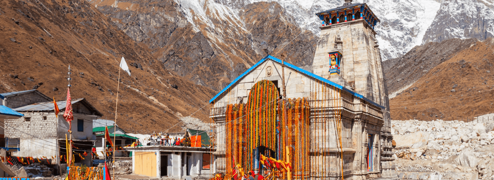 Kedarnath temple during Char Dham Yatra is one of the 12 Jyotirlingas in india and is a famous Lord Shiva temple