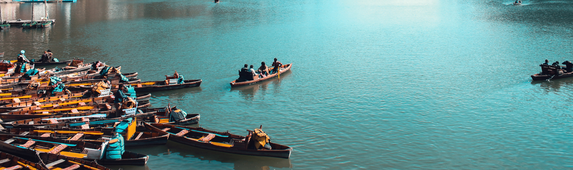 Boating in Nainital lake in Uttarakhand is one of the things to do in Nainital